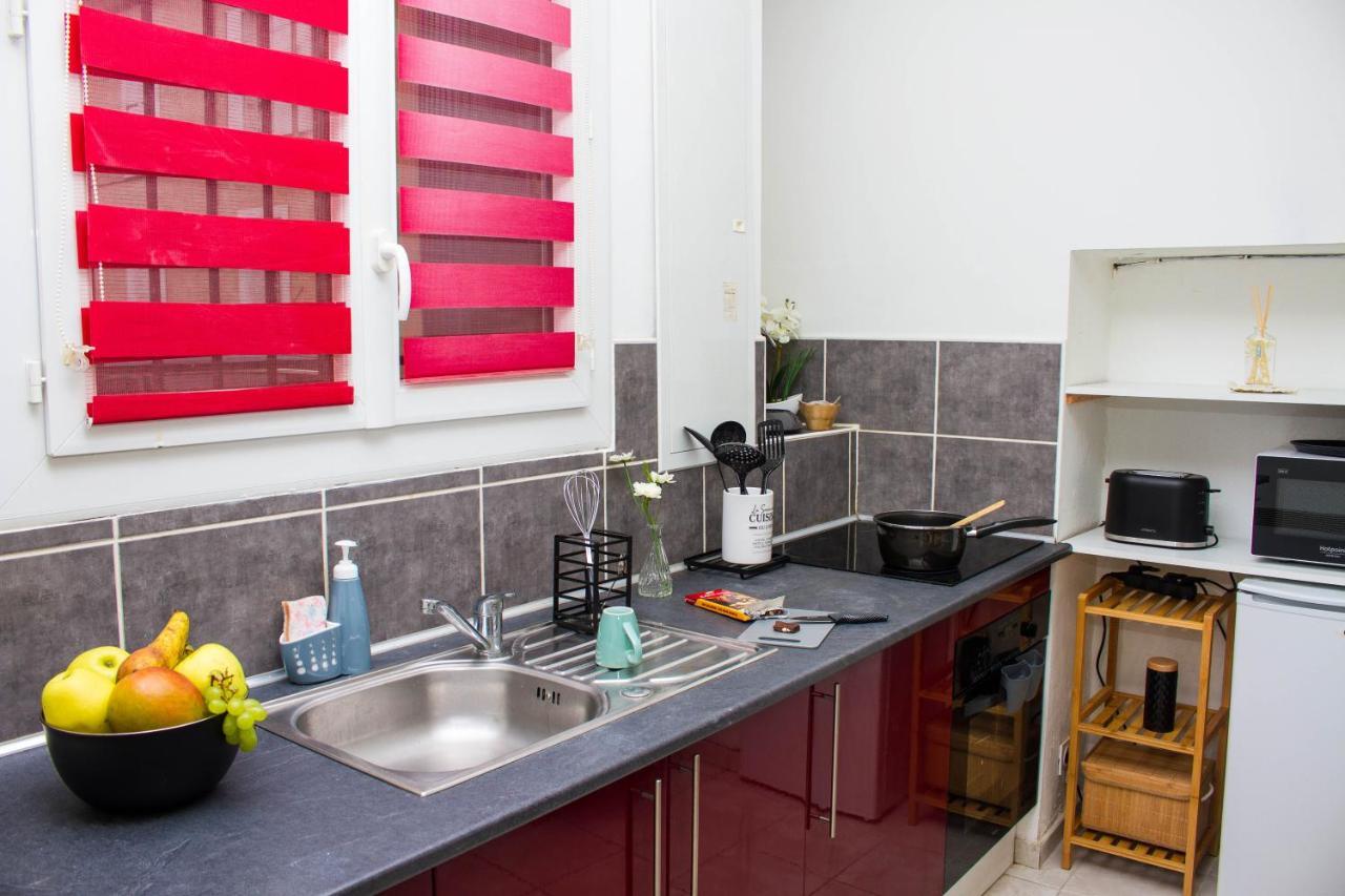 Superbe appartement 32m2 quartier calme 800m des Arènes Nîmes Esterno foto